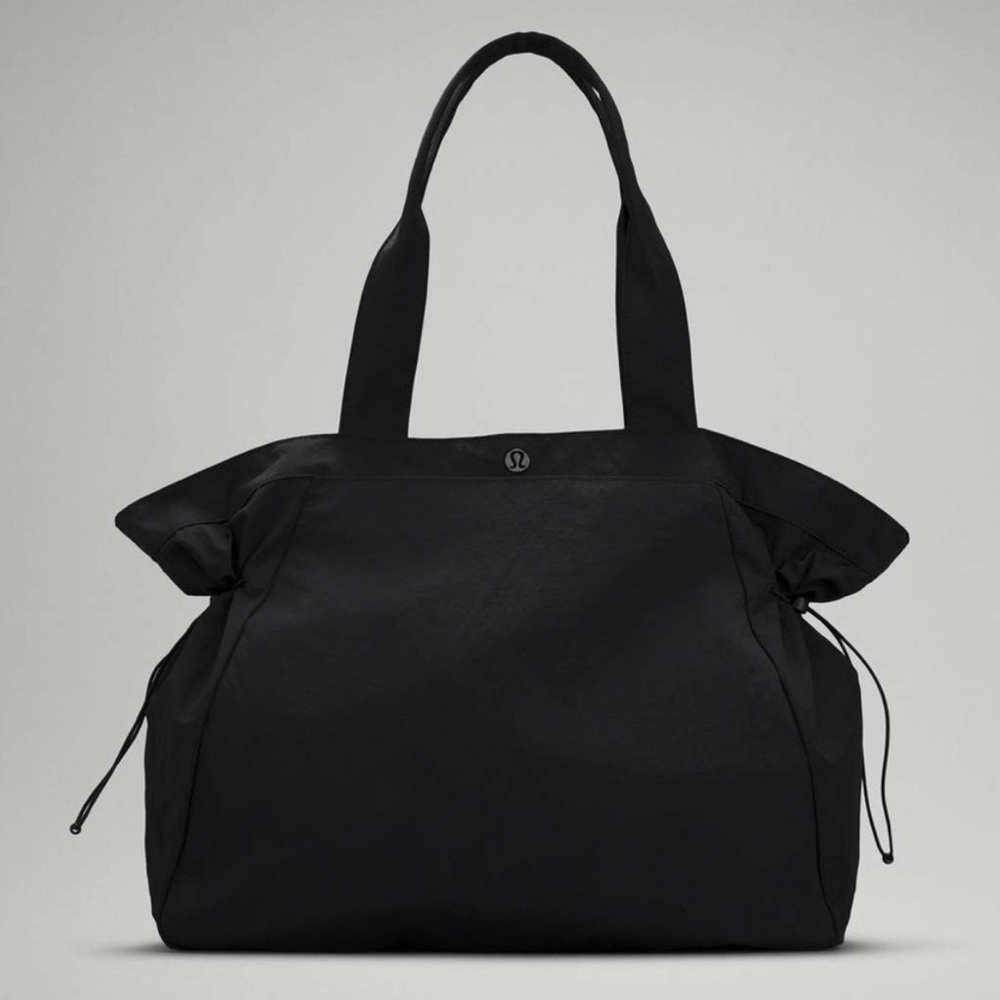 Lululemon Cinched Black Tote